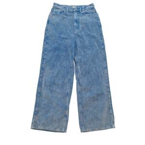 BDG Urban Outfitters Blue Corduroy Wide Leg Pants 27